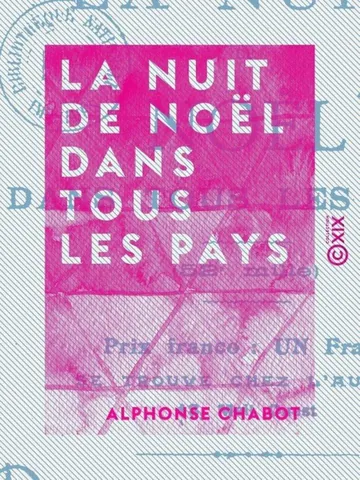 La nuit de Noël dans tous les pays d’Alphonse Chabot, couverture du livre