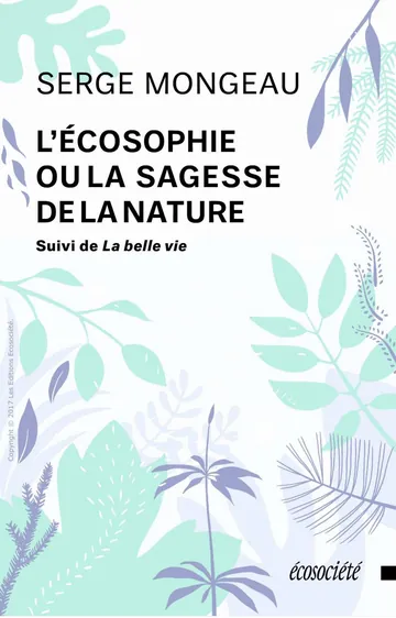 Lecosphie ou la sagesse de la nature d’iBooker, couverture du livre