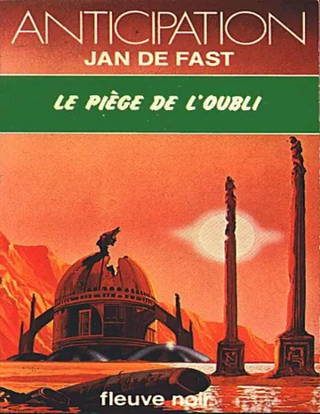 Le piège de l'oubli de Jan de Fast, couverture du livre