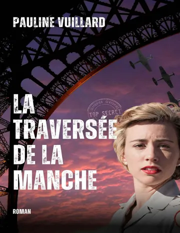 La traversée de la Manche de Pauline Vuillard, couverture du livre