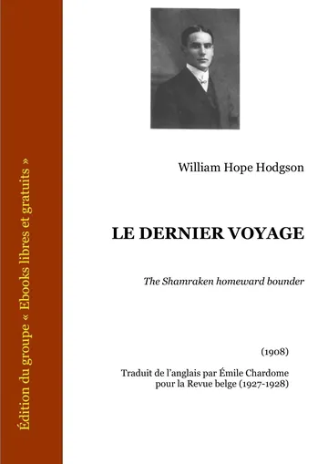 Le Dernier Voyage de William Hope Hodgson, couverture du livre