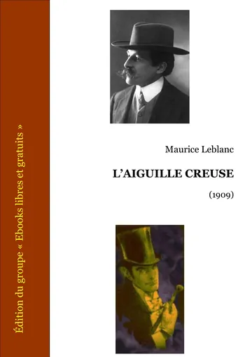 L'aiguille creuse de Maurice Leblanc, couverture du livre
