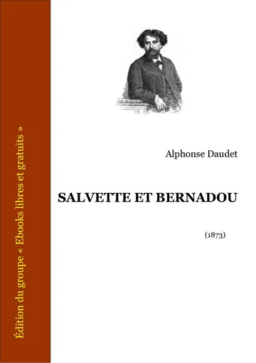 Salvette et Bernadou d’Alphonse Daudet, couverture du livre