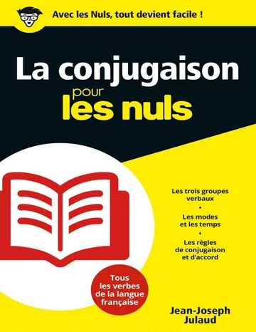 La Conjugaison pour les Nuls poche de Jean-Joseph JULAUD, couverture du livre
