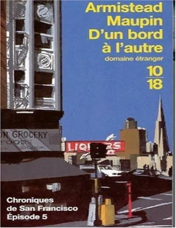 D'un bord à l'autre d’Armistead Maupin, couverture du livre