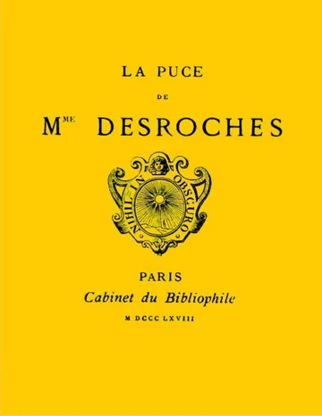 La Puce de Mme Desroches de dame Catherine Fredonnoit Des Roches, couverture du livre