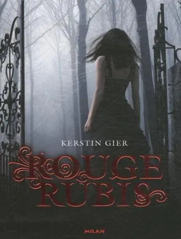 Rouge Rubis de Kerstin Gier, couverture du livre