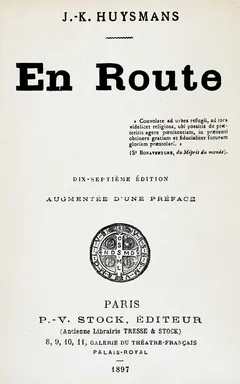 En route - J.-K. Huysmans