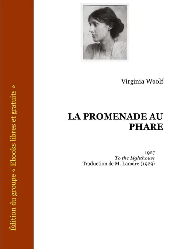 La Promenade au phare de Virginia Woolf, couverture du livre