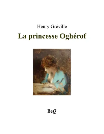La princesse Oghérof d’Henry Gréville, couverture du livre