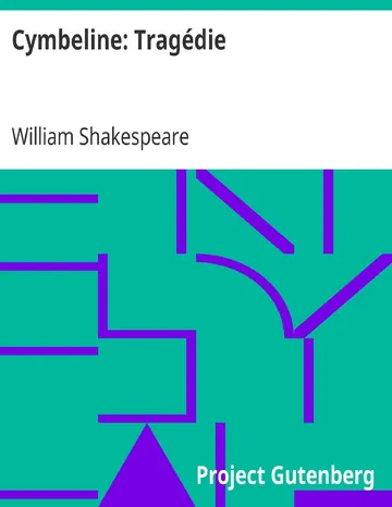 Cymbeline: Tragédie de William Shakespeare, couverture du livre