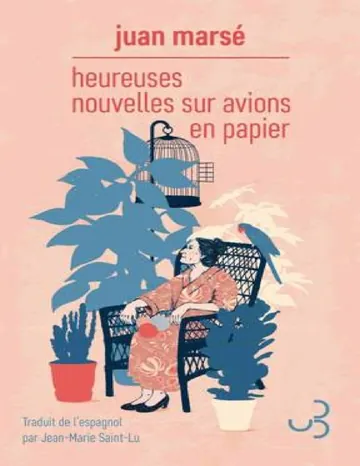 Heureuses nouvelles sur avions en papier de Juan Marsé, couverture du livre