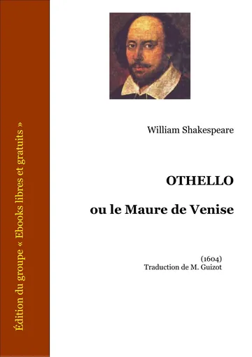Othello ou le Maure de Venise de William Shakespeare, couverture du livre
