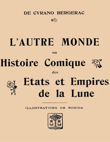 L'autre monde; ou, Histoire comique des Etats et Empires de la Lune de Cyrano de Bergerac, couverture du livre