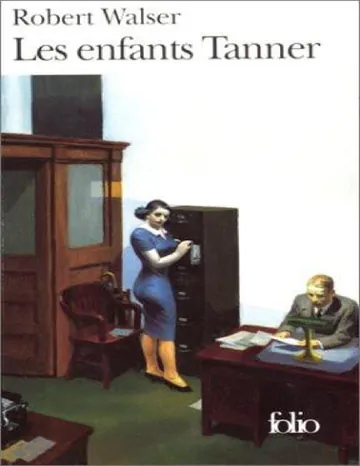 Les Enfants Tanner de Robert Walser, couverture du livre
