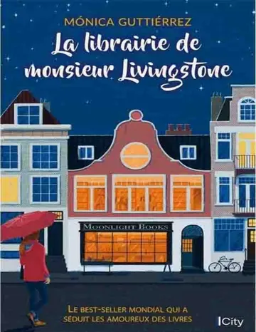La librairie de monsieur Livingstone de Monica Gutierrez, couverture du livre