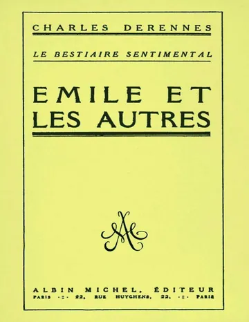 Emile et les autres de Charles Derennes, couverture du livre