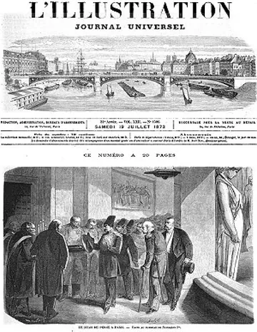 L'Illustration, No. 1586, 19 Juillet 1873 de Various, couverture du livre