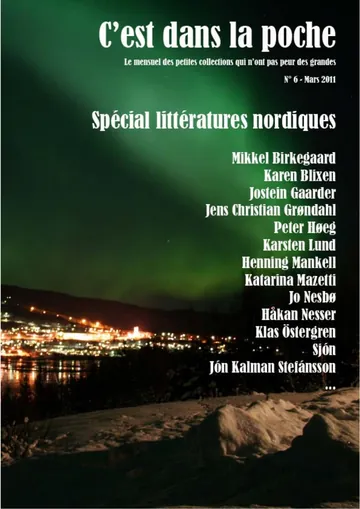 C’est dans la poche, no 6 : Littératures du Nord de Collectif, couverture du livre