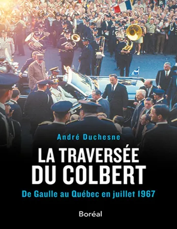 La Traversée du Colbert d’André Duchesne, couverture du livre