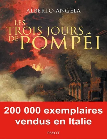 det Les trois jours de Pompei d’Alberto Angela, couverture du livre