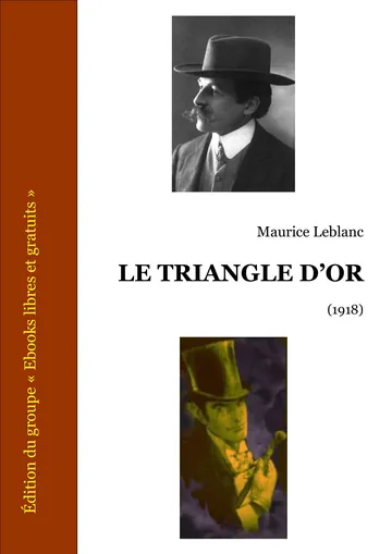 Le Triangle d'or de Maurice Leblanc, couverture du livre