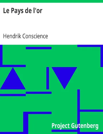 Le Pays de l'or d’Hendrik Conscience, couverture du livre