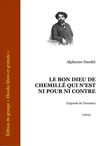 Le Bon Dieu de Chemillé d’Alphonse Daudet, couverture du livre