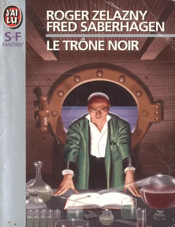 Le trône noir de Zelazny Roger, couverture du livre