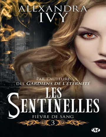 Fièvre de sang d’Alexandra Ivy, couverture du livre