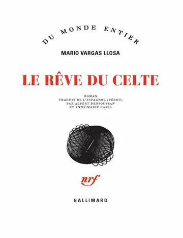 Le rêve du Celte de Llosa Mario Vargas, couverture du livre