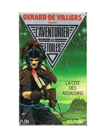 La cité des assassins d’Edwin Charles Tubb, couverture du livre