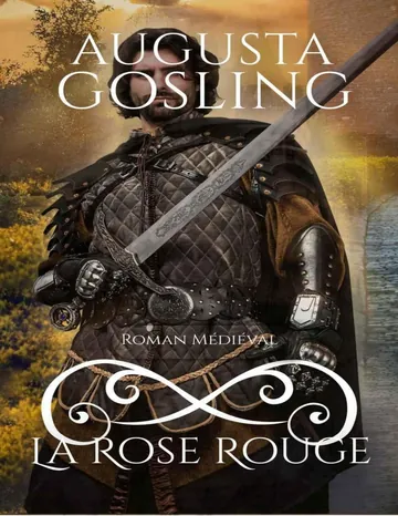 La Rose Rouge: Roman Médiéval, Version française (Lochlainn, Version française t. 2) (French Edition) d’Augusta Gosling, couverture du livre