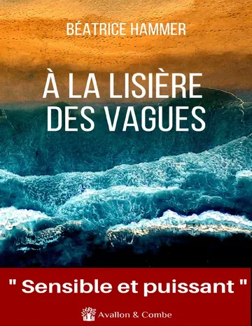 A la lisière des vagues de Béatrice Hammer, couverture du livre