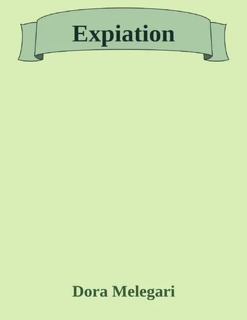 Expiation de Dora Melegari, couverture du livre