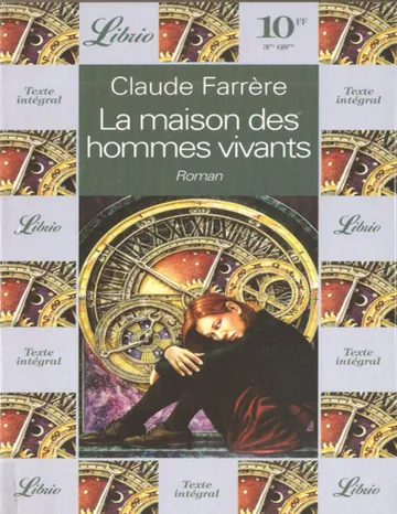 La maison des hommes vivants de Claude Farrère, couverture du livre