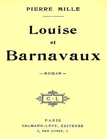 Louise et Barnavaux de Pierre Mille, couverture du livre