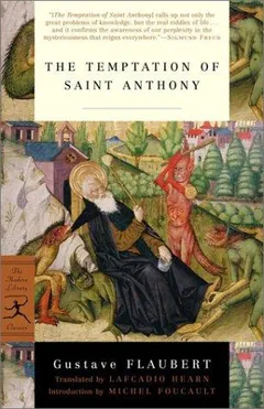 La tentation de Saint Antoine de Gustave Flaubert, couverture du livre