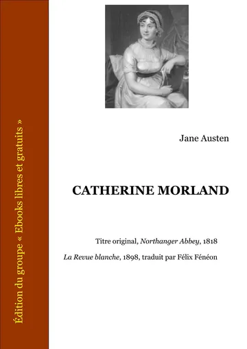 Catherine Morland de Jane Austen, couverture du livre