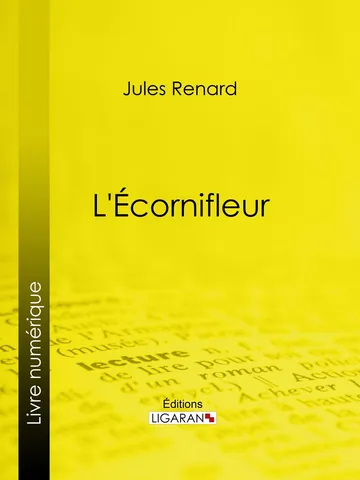 L'écornifleur de Jules Renard, couverture du livre