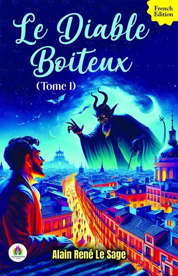 Le diable boiteux, tome I d’Alain René Le Sage, couverture du livre