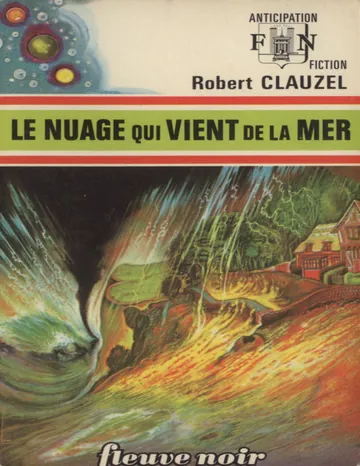 Le nuage qui vient de la mer de Robert Clauzel, couverture du livre