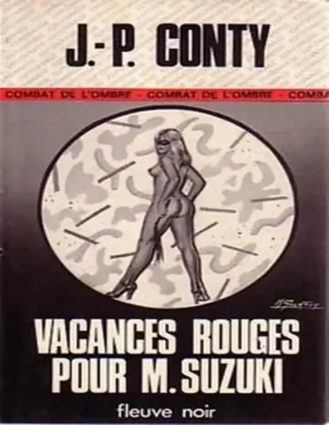 Vacances rouges pour Mr Suzuki de Jean-Pierre Conty, couverture du livre