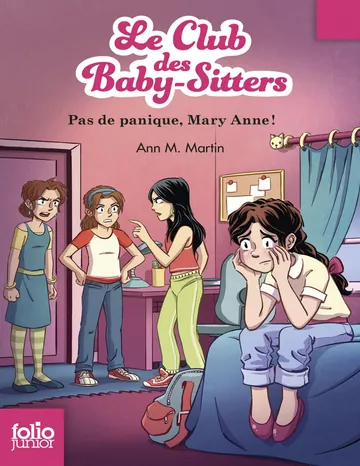 Pas de panique, Mary Anne! d’Ann M. Martin, couverture du livre