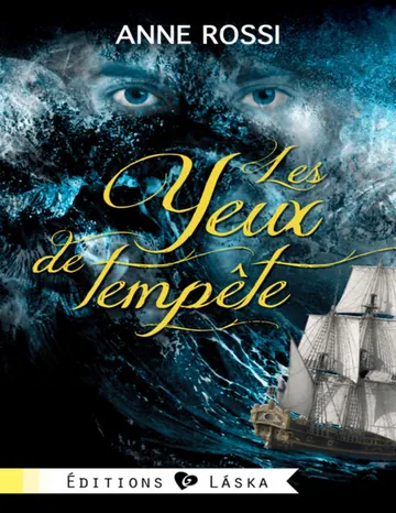 Les Yeux de tempête d’Anne Rossi, couverture du livre