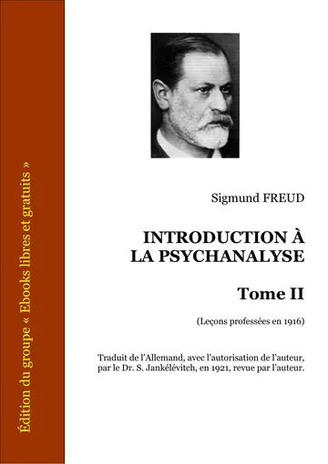 Introduction à la psychanalyse — Tome II de Sigmund Freud, couverture du livre