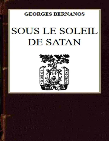 Sous le soleil de Satan de Georges Bernanos, couverture du livre