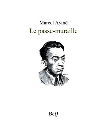 Le passe-muraille de Marcel Aymé, couverture du livre