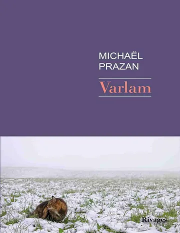 Varlam de Michaël Prazan, couverture du livre