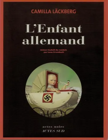 L'enfant allemand de Camilla Lackberg, couverture du livre